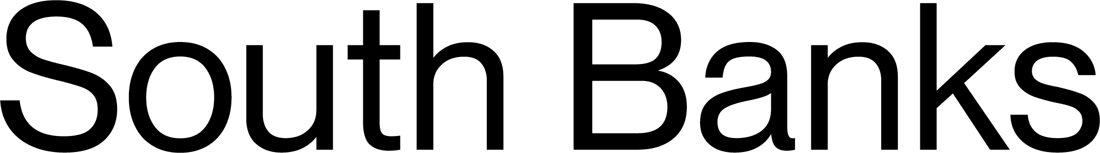 South Banks Logo Black